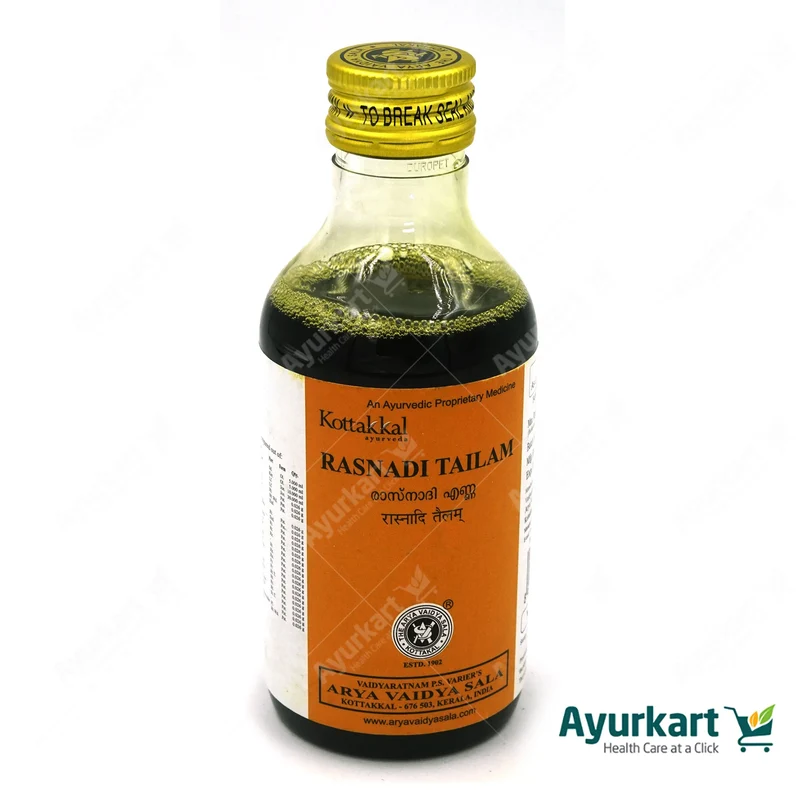 Rasnadi Tailam – Kottakkal Arya Vaidya Sala – 200ml
