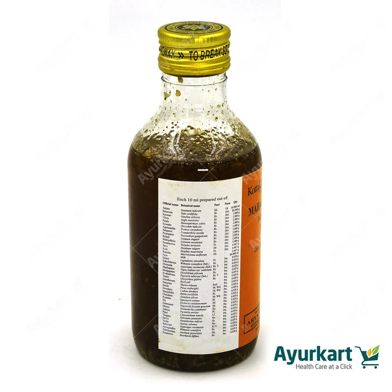 Mahabala Tailam 200ml - KOTTAKKAL