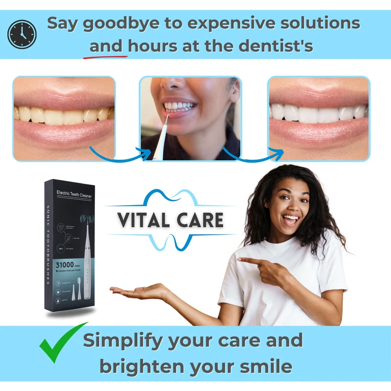 VITAL CARE | Ultimate 2-in-1 Dental Kit: Additional scaler head