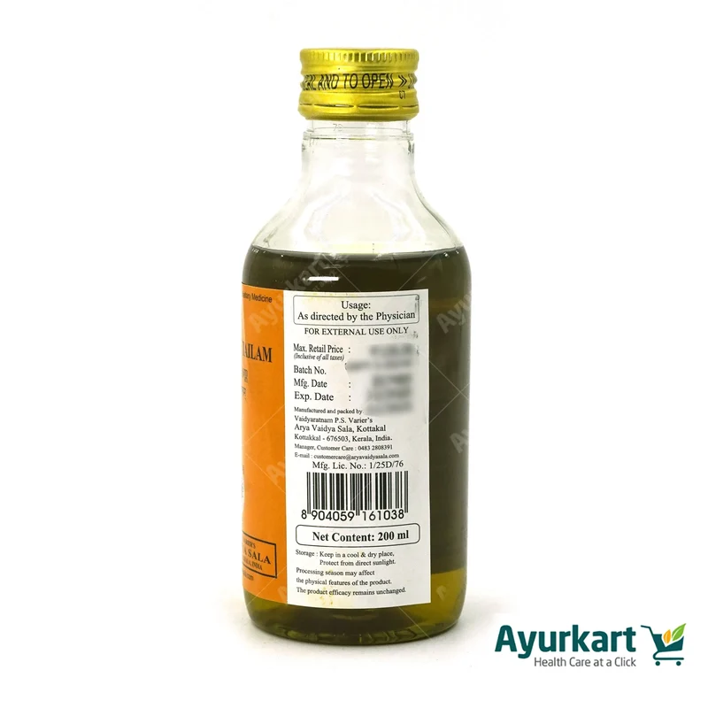 Marichadi Tailam - 200ML- Kottakkal