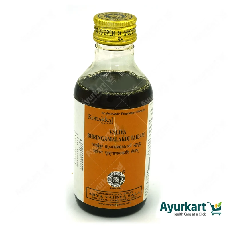 Valiya Bhringamalakadi Tailam - 200ML - Kottakkal