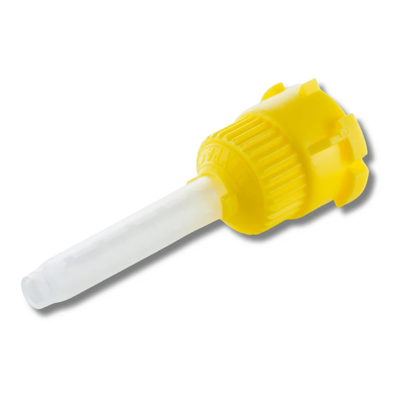 MIXPAC™ T-Mixer Einweg-Mischkanülen | 1:1, gelb, ⌀ 4,2 mm | 50 Stück