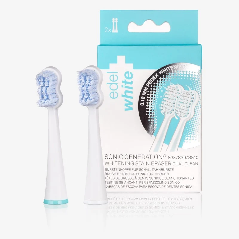 Whitening Bürstenköpfe für Sonic Generation 8 WINNERWhietening STAIN ERASER Ersatzbürstenköpfe 2 Stück oder günstige 8 Stück nur 5,63 € pro Stück