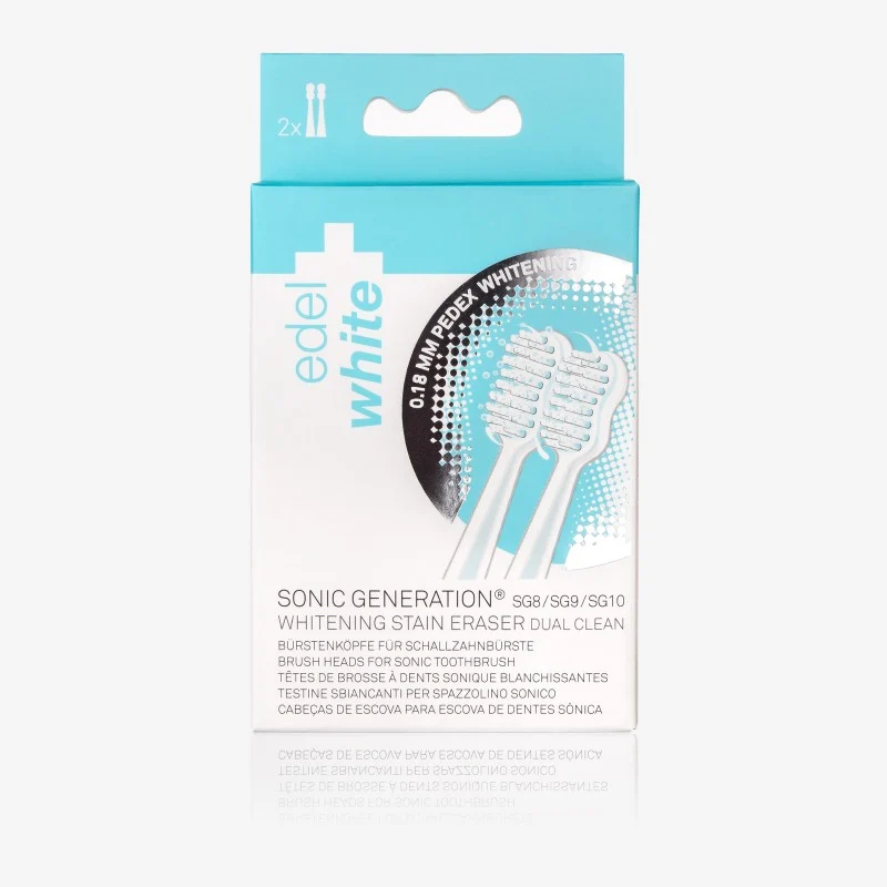 Whitening Bürstenköpfe für Sonic Generation 8 WINNERWhietening STAIN ERASER Ersatzbürstenköpfe 2 Stück oder günstige 8 Stück nur 5,63 € pro Stück