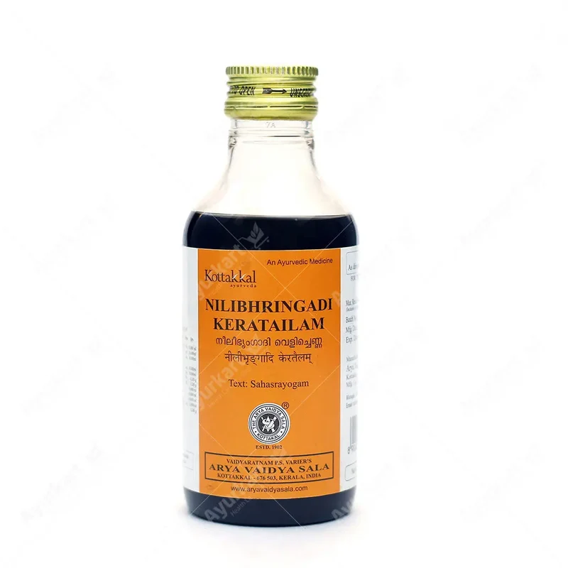 Nilibhringadi Kera Tailam - Kottakkal Ayurveda - 200ML
