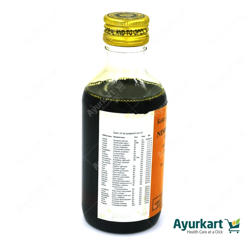 Nimbamritadi Tailam - Kottakkal Arya Vaidya Sala - 200ML