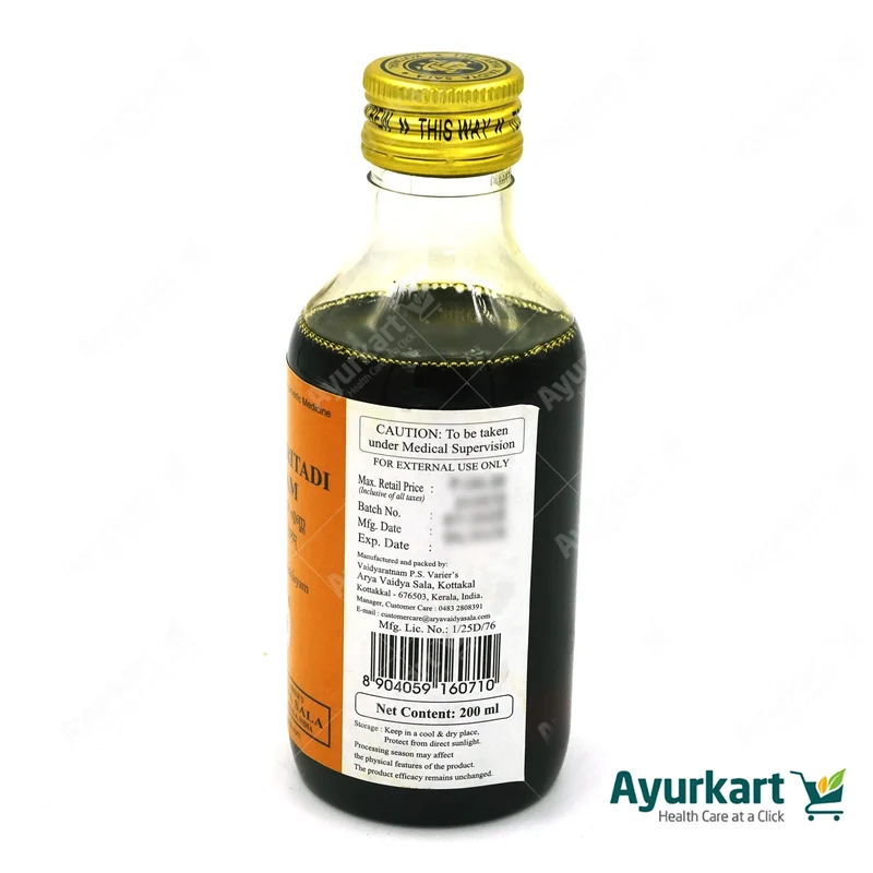 Nimbamritadi Tailam - Kottakkal Arya Vaidya Sala - 200ML