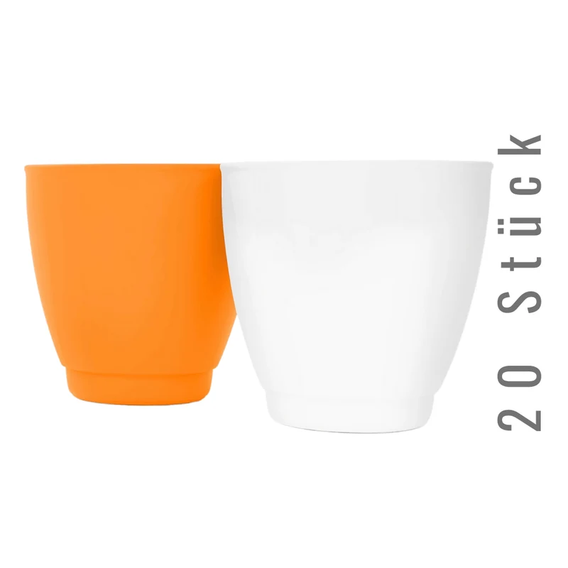 Dentcups | Nachhaltige Mehrweg-Mundspülbecher | 20 Stück