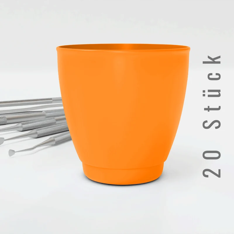 Dentcups | Nachhaltige Mehrweg-Mundspülbecher | 20 Stück