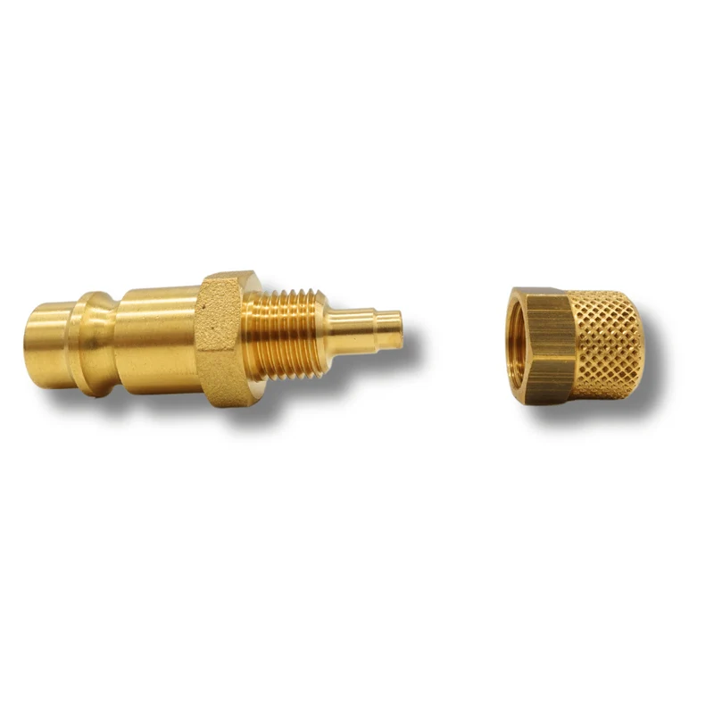 Druckluft Stecknippel NW 2,7, 5 / 7,2 für Schlauch-Ø 6/4mm
