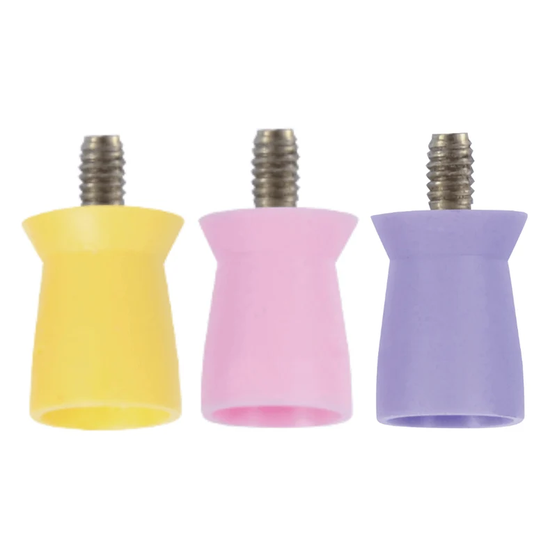 Polierkelche | Screw-In | Silikon | glatt, Fadenkreuz | 100 Stück