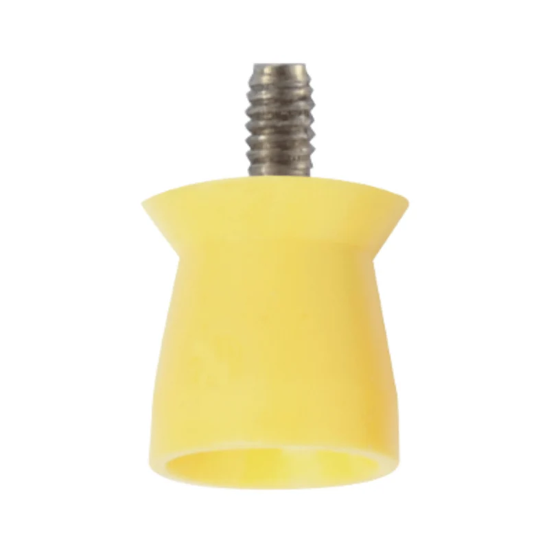 Polierkelche | Screw-In | Silikon, Short Cup | glatt, Fadenkreuz | 100 Stück