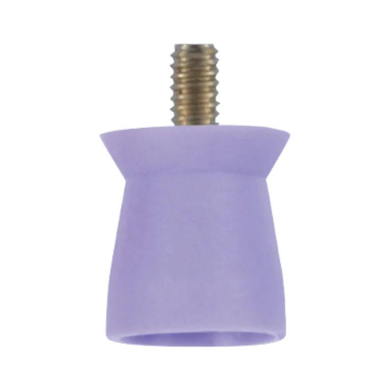 Polierkelche | Screw-In | Silikon, Short Cup | glatt, Fadenkreuz | 100 Stück