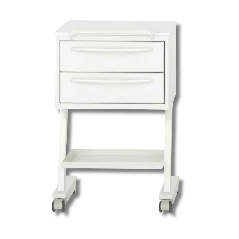 Dental Cart ASTRA® | 2 Schubladen | weiß