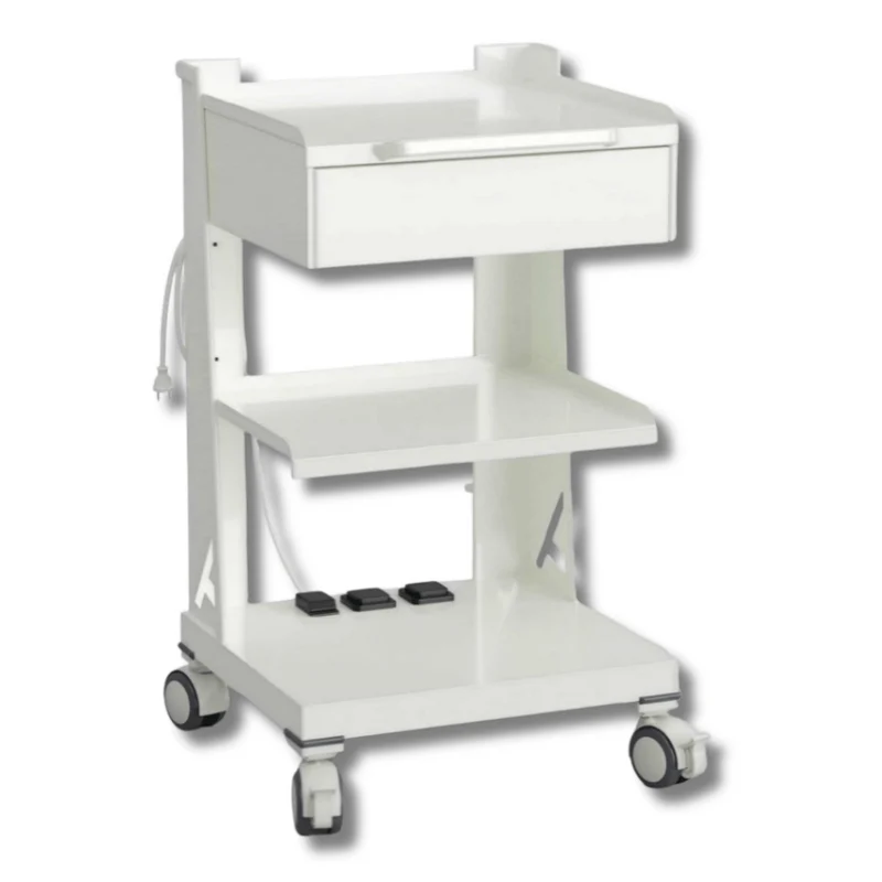 Dental Cart für Intraoral Scanner & Laptop | mit Schublade, 2 Steckdosen