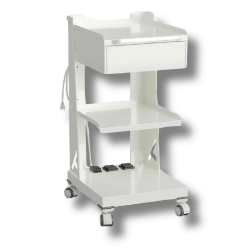 Dental Cart für Intraoral Scanner & Laptop | mit Schublade, 2 Steckdosen