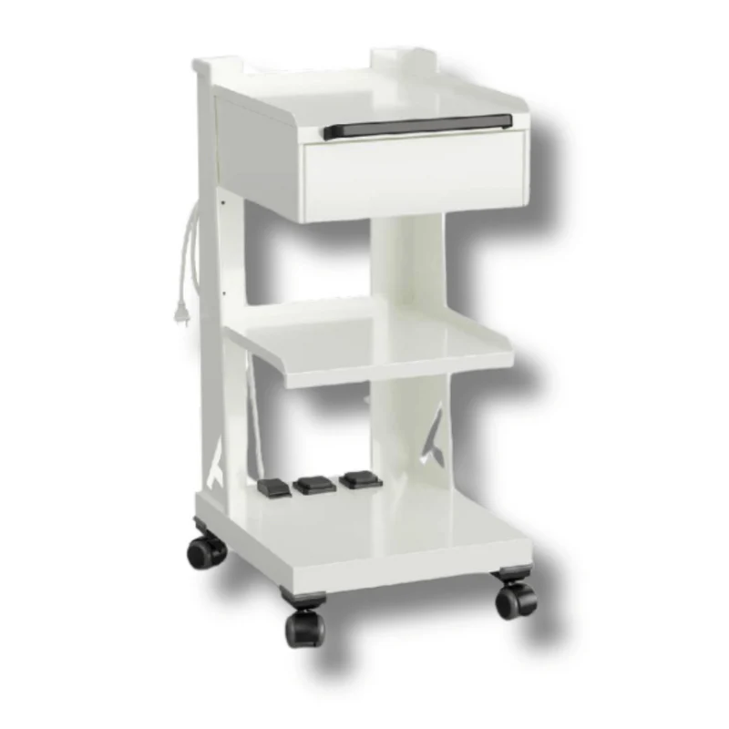 Dental Cart für Intraoral Scanner & Laptop | mit Schublade, 2 Steckdosen