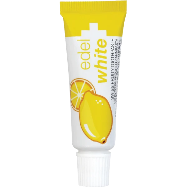 edelwhite 7 Früchtli Kräuterzahnpasta Kinder 7 x 9,4 ml edel+white Schweizer Kinder-Zahncreme 0-6 Jahre