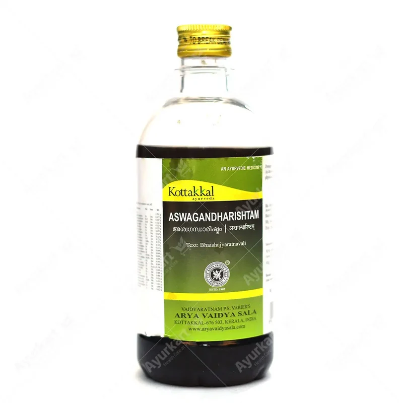 Ashwagandharishta (Aswagandharishtam) - 450ML- Kottakkal