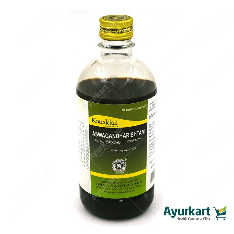 Ashwagandharishta (Aswagandharishtam) - 450ML- Kottakkal