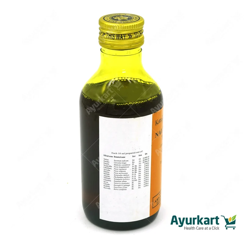 Nalpamaradi Tailam – Kottakkal Arya Vaidya Sala – 200ml