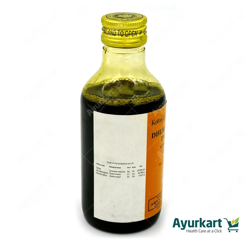 DHURDHURADI Tailam - 200ML- Kottakkal