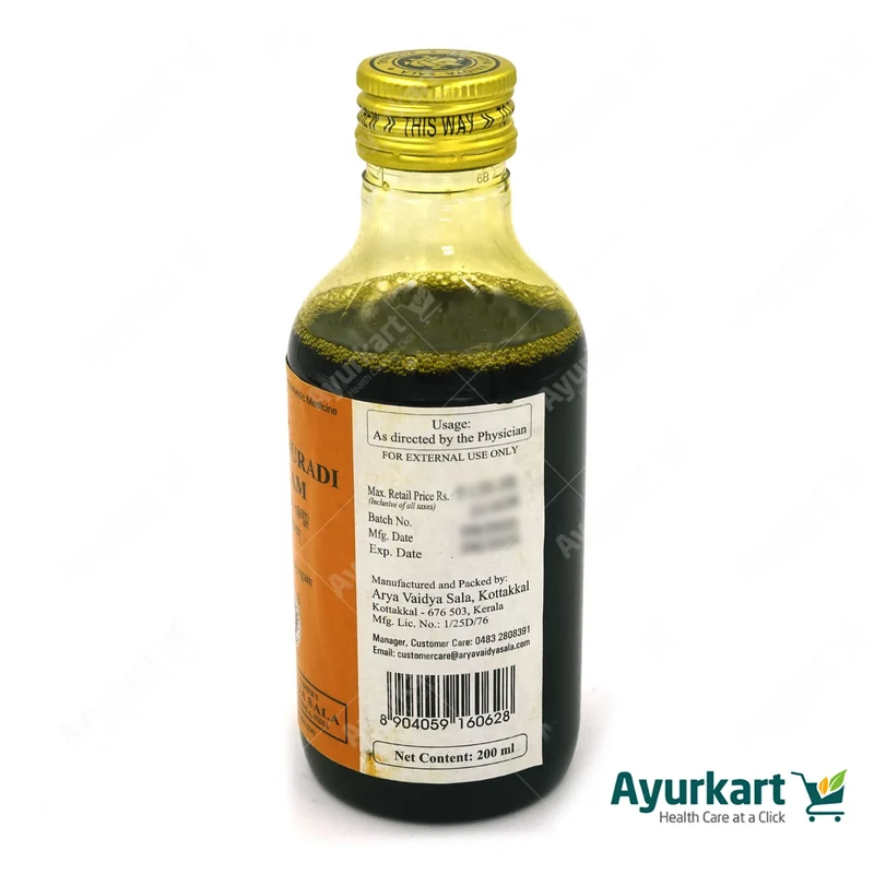 DHURDHURADI Tailam - 200ML- Kottakkal