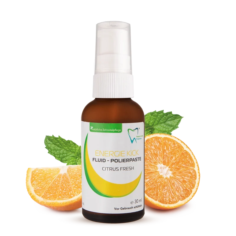 Bio Polierpaste GROB Citrus Fresh - Fluid und Polierpulver