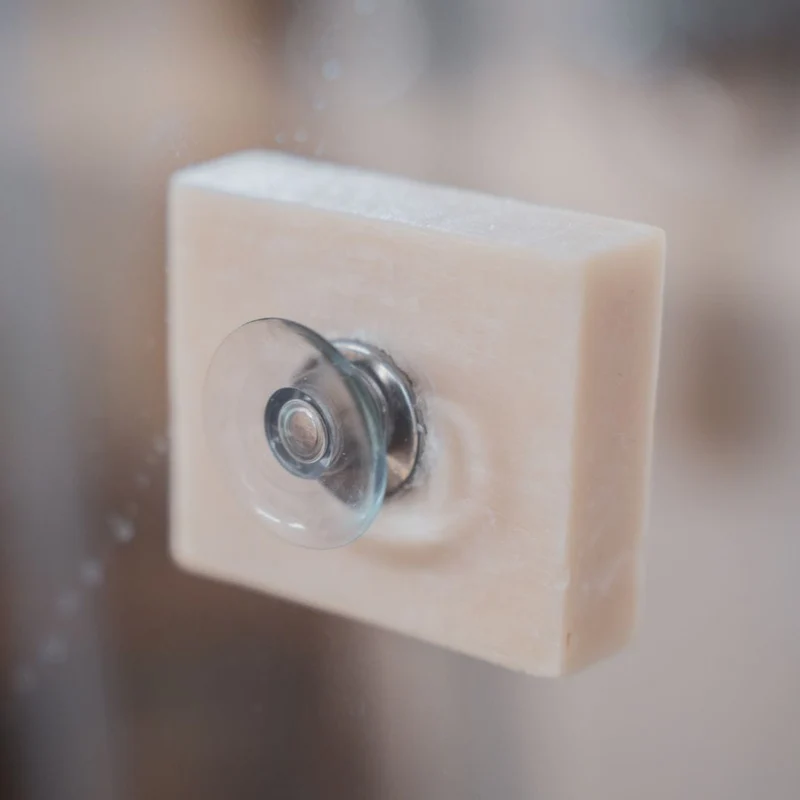 Seifenhalter Magnet mit Saugnapf