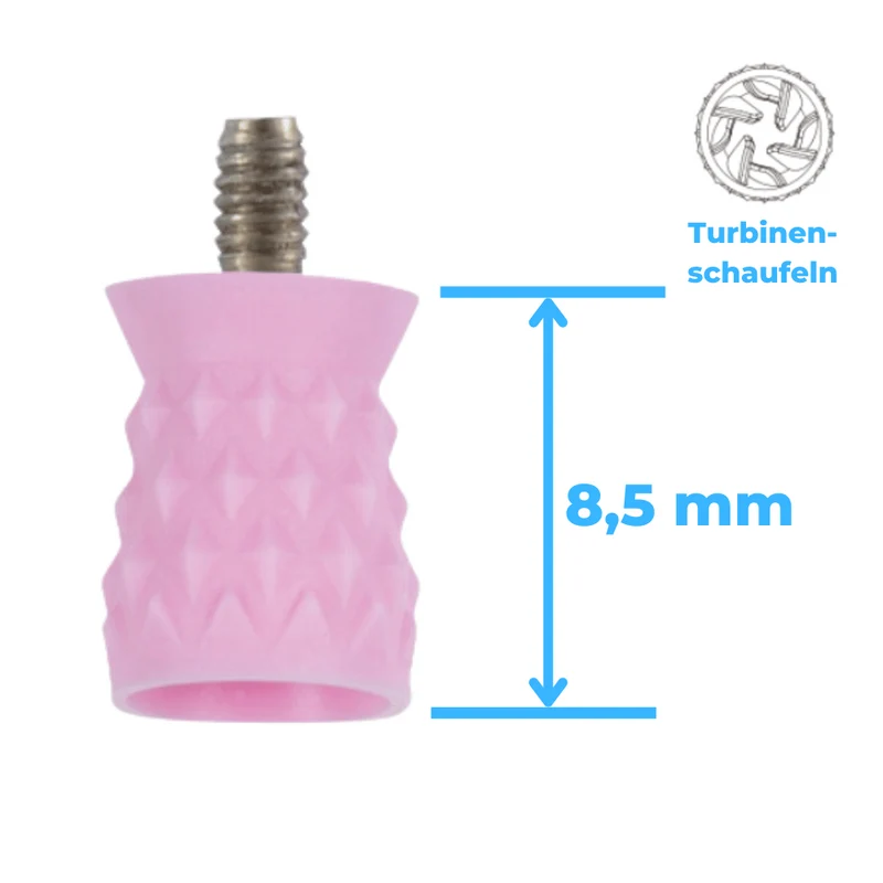 Polierkelche | Screw-In | Silikon | Genoppt, Turbinenschaufel | 100 Stück