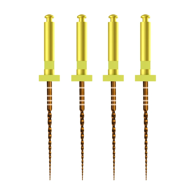 Wurzelkanalinstrumente Files Gold E8 | 4er Pack