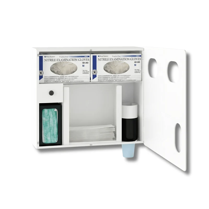 Hygieneschrank kompakt FOCUS Linie | Hygienespender & Becherspender