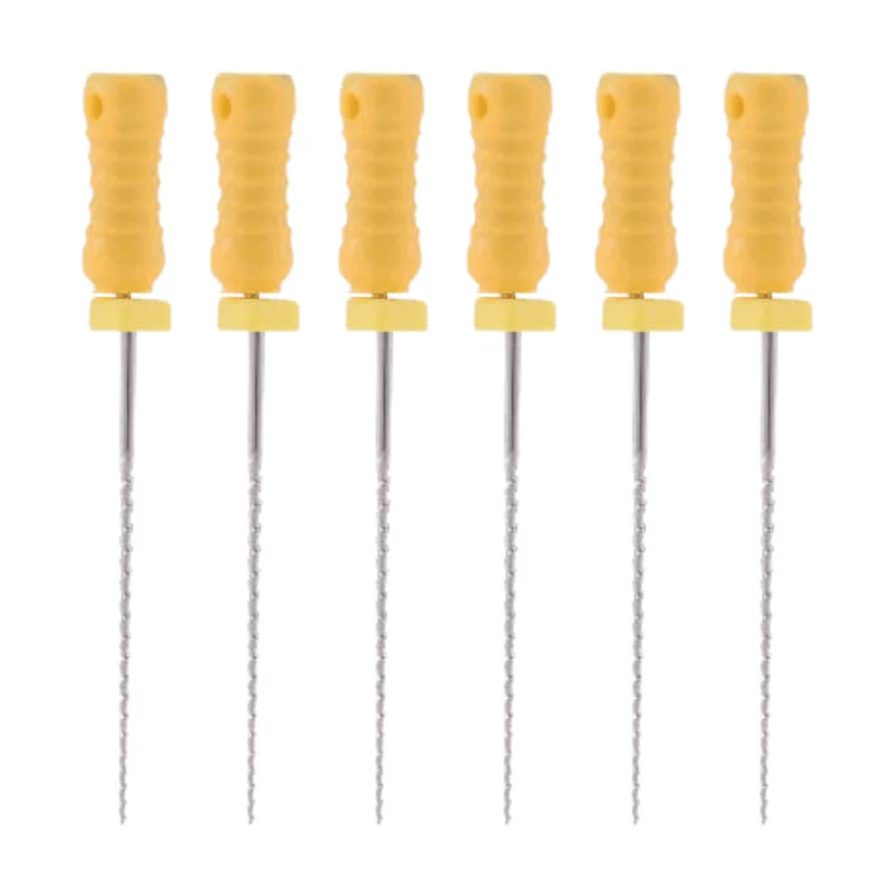 E36 Hedstrom Handfeilen Wurzelkanalinstrumente NiTi | 6er Pack