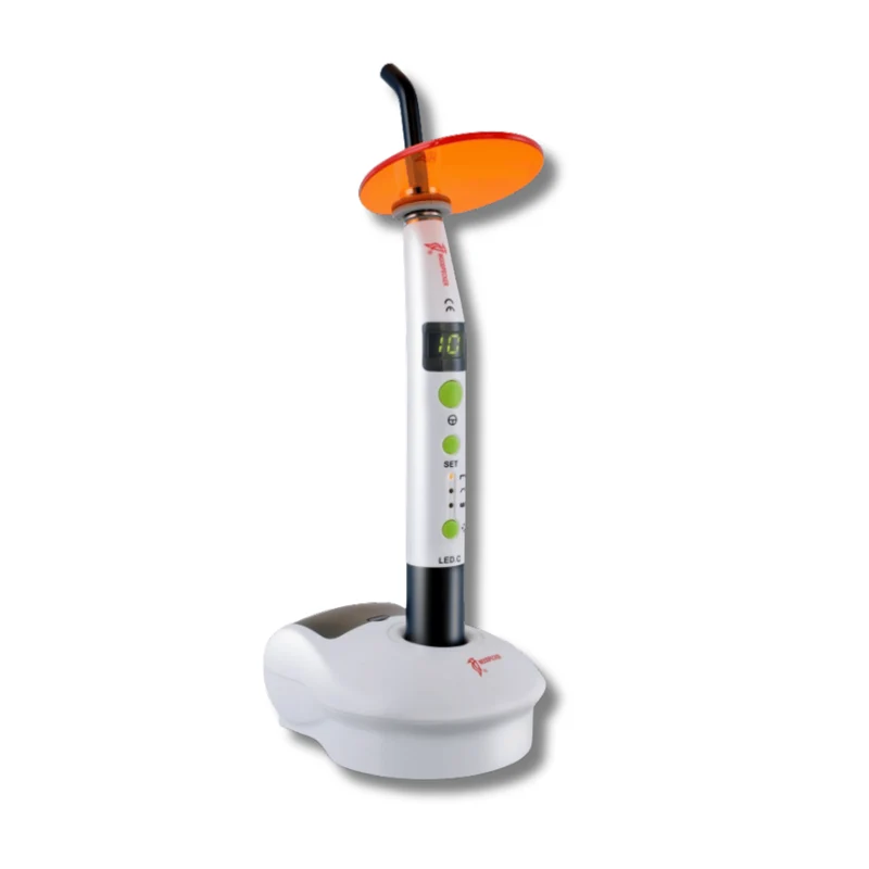 Woodpecker® LED-C Polymerisationslampe | Wellenlänge 385 nm-515 nm | 1.000 - 1.200 mw/cm²