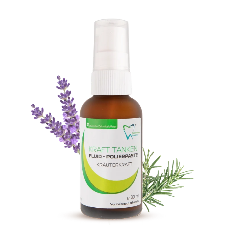 Bio Polierpaste GROB Kräuterkraft - Fluid und Polierpulver