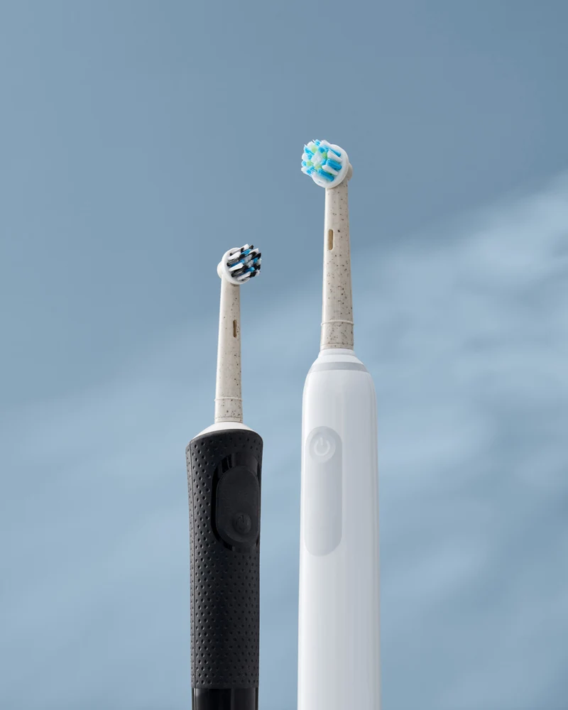 Oral-B Electrical Toothbrush Heads Plant-based - Soft