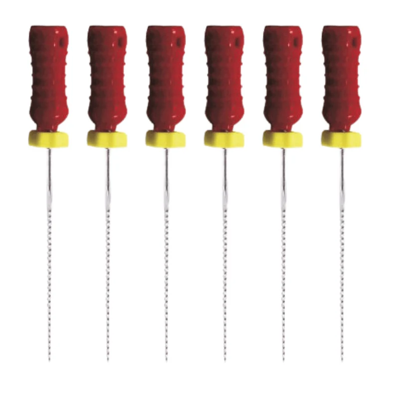E32 Handfeilen Wurzelkanalinstrumente NiTi | 6er Pack
