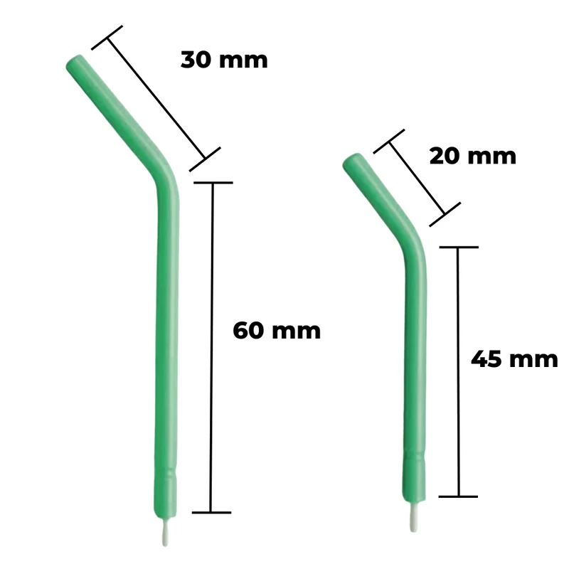 Einweg Luft/Wasser Spritzenaufsätze | Greenline | 200 Stück