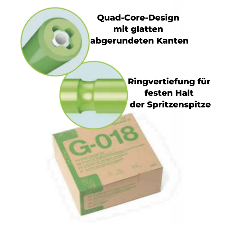Einweg Luft/Wasser Spritzenaufsätze | Greenline | 200 Stück