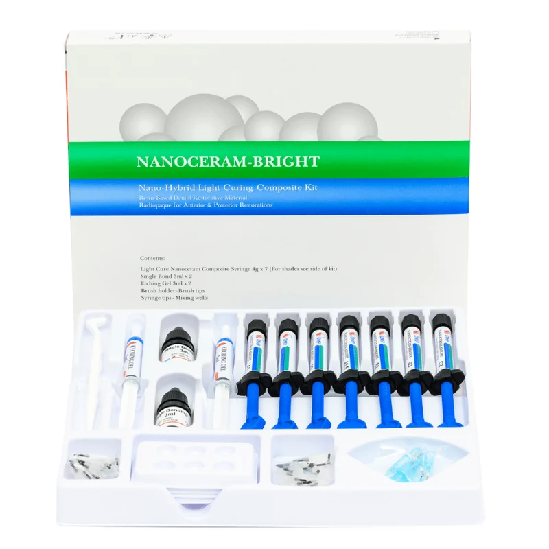 NANOCERAM-BRIGHT | Lichthärtendes Nano-Hybrid-Komposit | Set