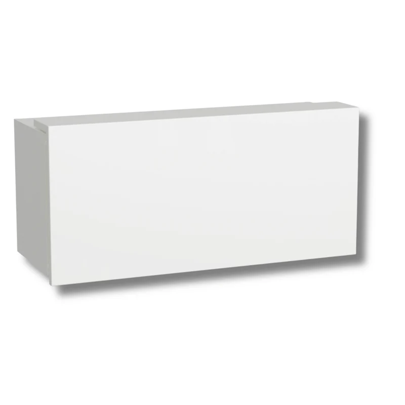 Hygieneschrank 75cm | Metall | weiß mit 2 Spendern