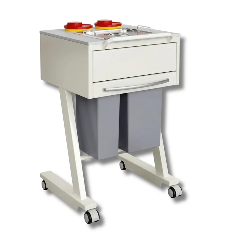 Dental Cart ASTRA® für Müllentsorgung | weiß