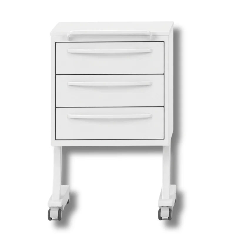 Dental Cart ASTRA® | 3 Schubladen | weiß