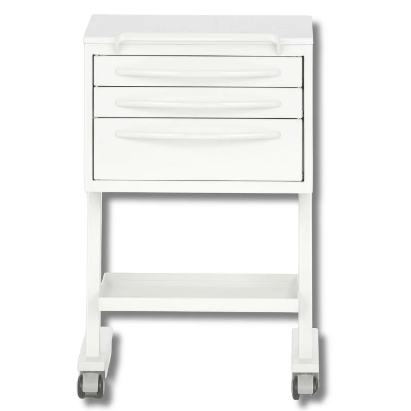 Dental Cart ASTRA® | 3 Schubladen und 1 Ablagefach | weiß