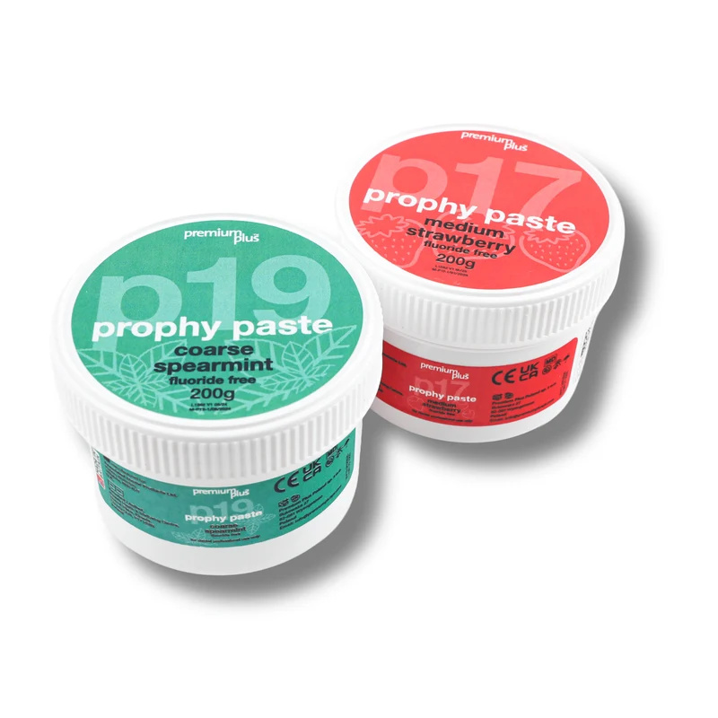Prophylaxepaste, Polierpaste Erdbeer oder Grüne Minze | mittlere oder grobe Körnung | 200g