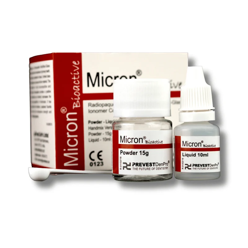 Micron® Bioactive | Glasionomerzement| Röntgenopak Hydroxylapatit modifiziert