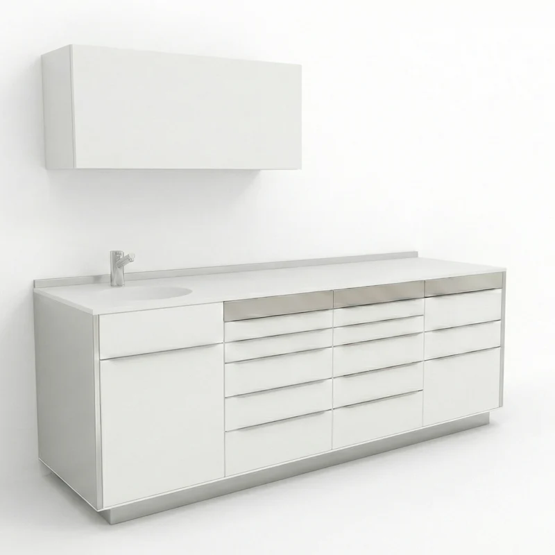 Schrankzeile INEUS mit 4 Elementen & Hygieneschrank