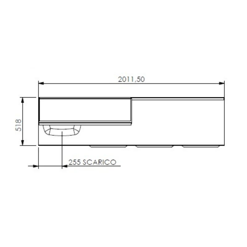 Schrankzeile INEUS mit 4 Elementen & Hygieneschrank