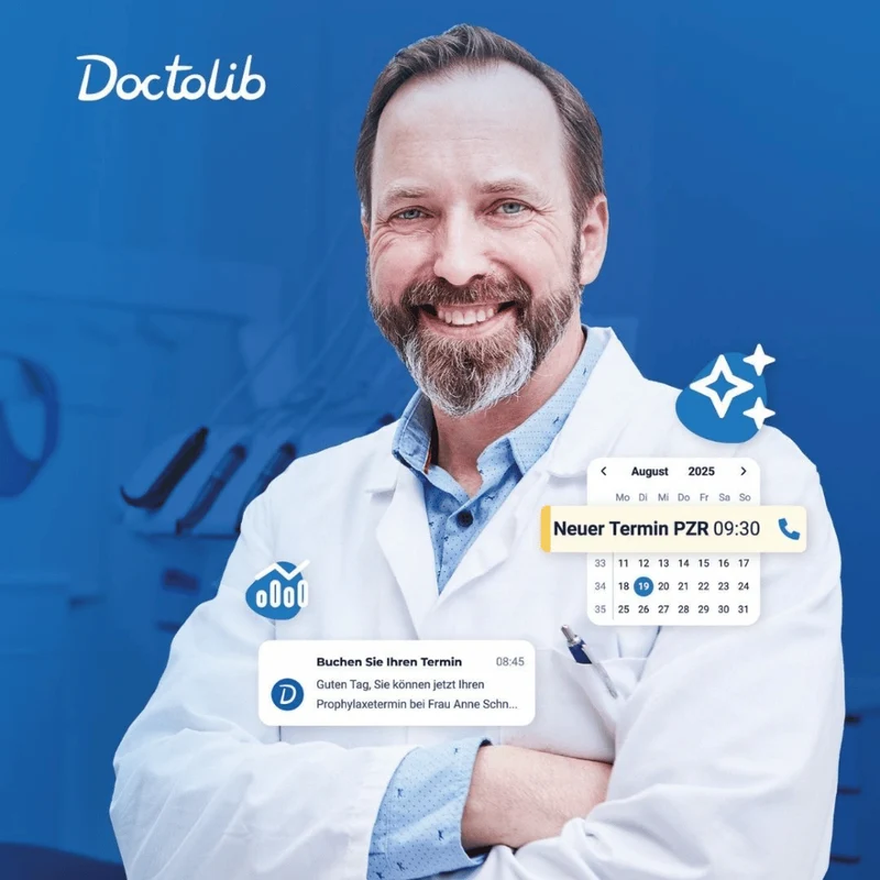 Doctolib Telefonassistent für Zahnarztpraxen | kostenlose Vorstellung der Software
