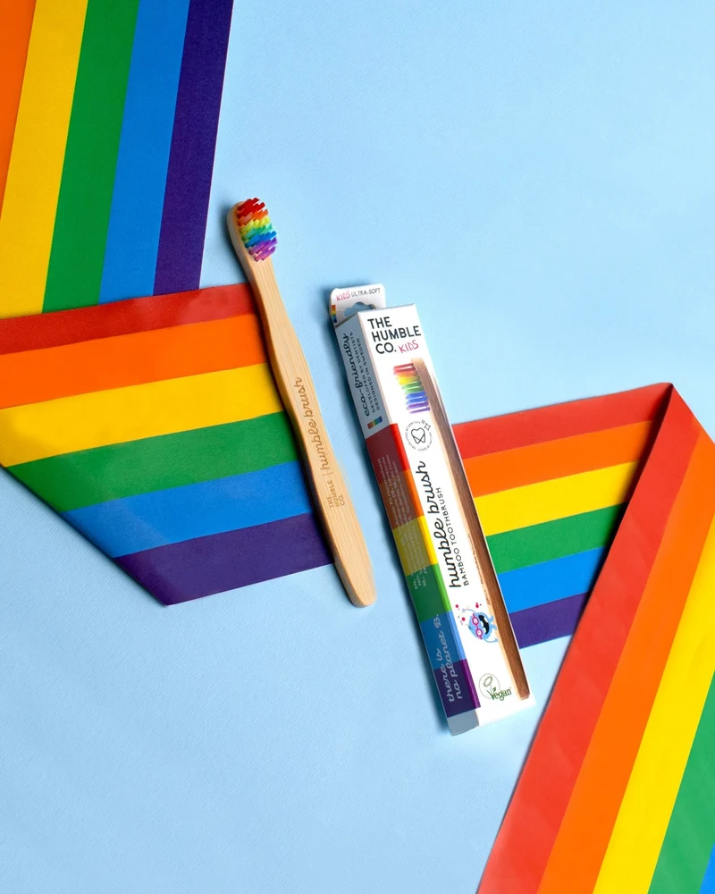 Humble Brush Kids - Ultra-soft - Rainbow